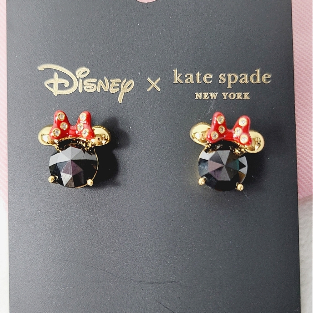 Kate Spade NY Minnie Mouse Earrings - Picture 2 of 6